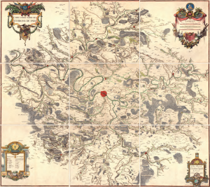 Carte particulière des environs de Paris (1678), University of Michigan Clark Library