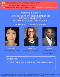 Energy Equity (Detroit) March 9 Webinar