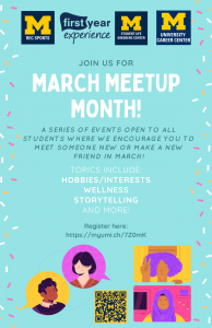 March Meetup Month