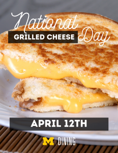 Grilled Cheese Day!