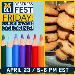 BLI Destress Event Cookies and Coloring