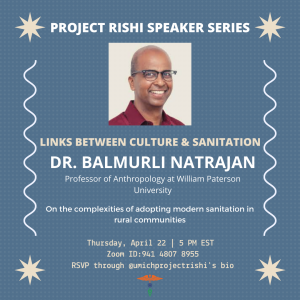 Dr. Balmurli Natrajan, Professor of Anthropology at William Paterson University