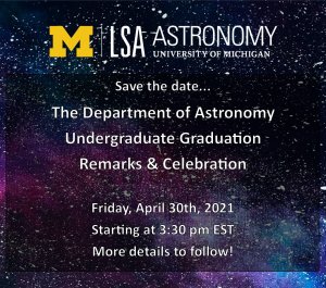 Astronomy Undergraduate Graduation