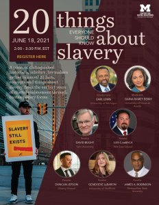 20 Things Everyone Should Know about Slavery
