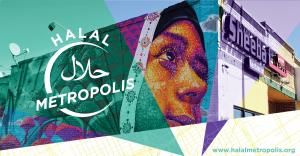 Halal Metropolis mural