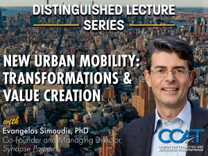 Decorative Image for CCAT Distinguished Lecture Series with Evangelos Simoudis
