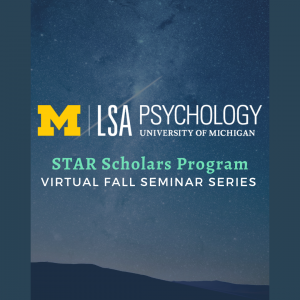 STAR Scholars Program Fall seminar series