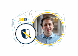 IOE Logo and presenter photo IOE Logo and presenter photo