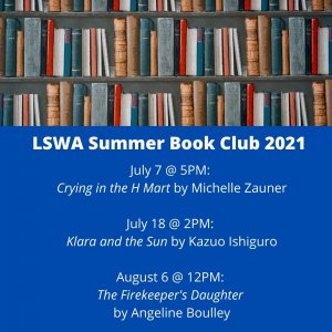 Summer Book Club Schedule