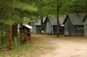 The U-M Biological Station cabins