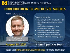 Introduction to Multilevel Models poster