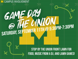 Game Day @ The Union