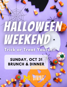 Halloween Brunch & Dinner Promotion