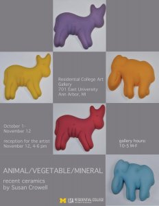 Animal/Vegetable/Mineral Art Exhibit