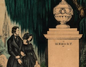 Mourning Print, Clements Library Graphics Division
