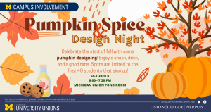 Pumpkin Spice & Design Night
