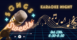 Songs & Sweets Karaoke Night