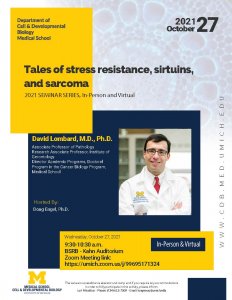 Tales of stress resistance, sirtuins, and sarcoma