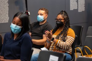 Attendees at a recent MSU Broad Museum event.