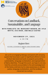 Conversations on Landback, Sustainability, and Language