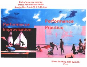 Dance Performance Improvisation and Performance Practice/ Dance