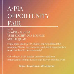 APIA Opportunity Fair 2021