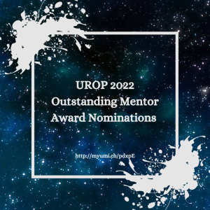 Mentor Award Nomination