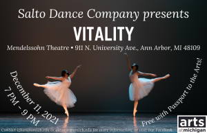 Salto Dance Company presents Vitality at Mendelssohn