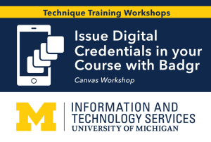 Issue Digital Credentials in your Course with Badgr