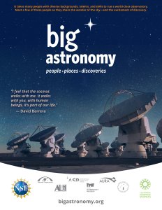 The Big Astronomy film focuses on three of Earth’s largest observatories in Chile’s rugged Andes Mountains and arid Atacama Desert.