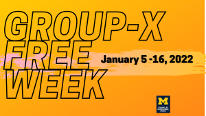 Group-X Free Week 2022