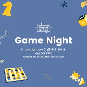 Wolverine Support Network Game Night