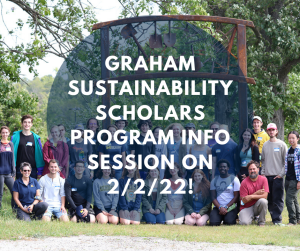 Graham Sustainability Scholars Info Session