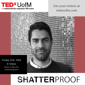 Instragram post promotion for TEDxUofM