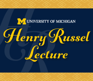 97th Henry Russel Lecture