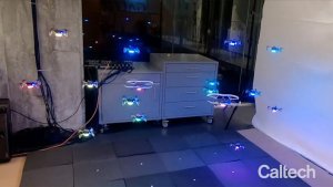 AI helps drone swarms navigate through crowded, unfamiliar spaces