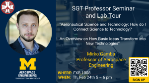 SGT Professor Seminar: Dr. Mirko Gamba