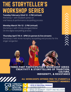 The Storyteller's Workshop Series