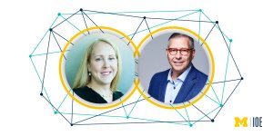 Anne Robinson and John Sicard