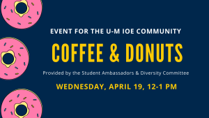 Coffee and Donuts April 19
