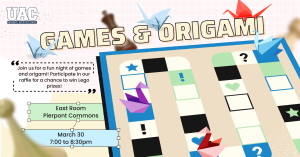 UU Weekly Games & Origami