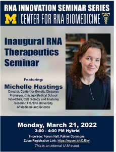 Michelle Hastings, Rosalind Franklin University