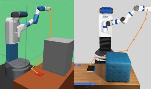 Fetch robot demonstration