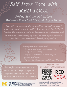 Self Love Yoga Flier