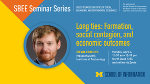 Long ties: Formation, social contagion, and economic outcomes
