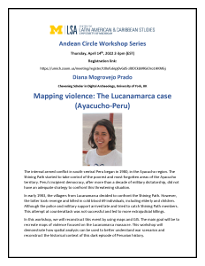 Mapping Violence: The Lucanamarca Case (Ayacucho - Peru)