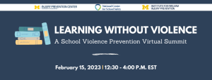 School Violence Prevention Virtual Summit