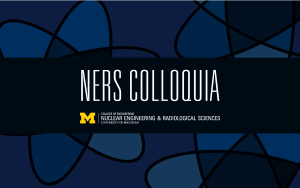 NERS Fall 2022 Colloquia Series