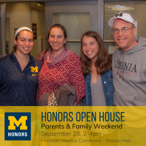 Parents & Family Weekend Open House