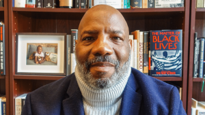 Jelani Cobb, dean of Columbia Journalism School and staff writer for The New Yorker
